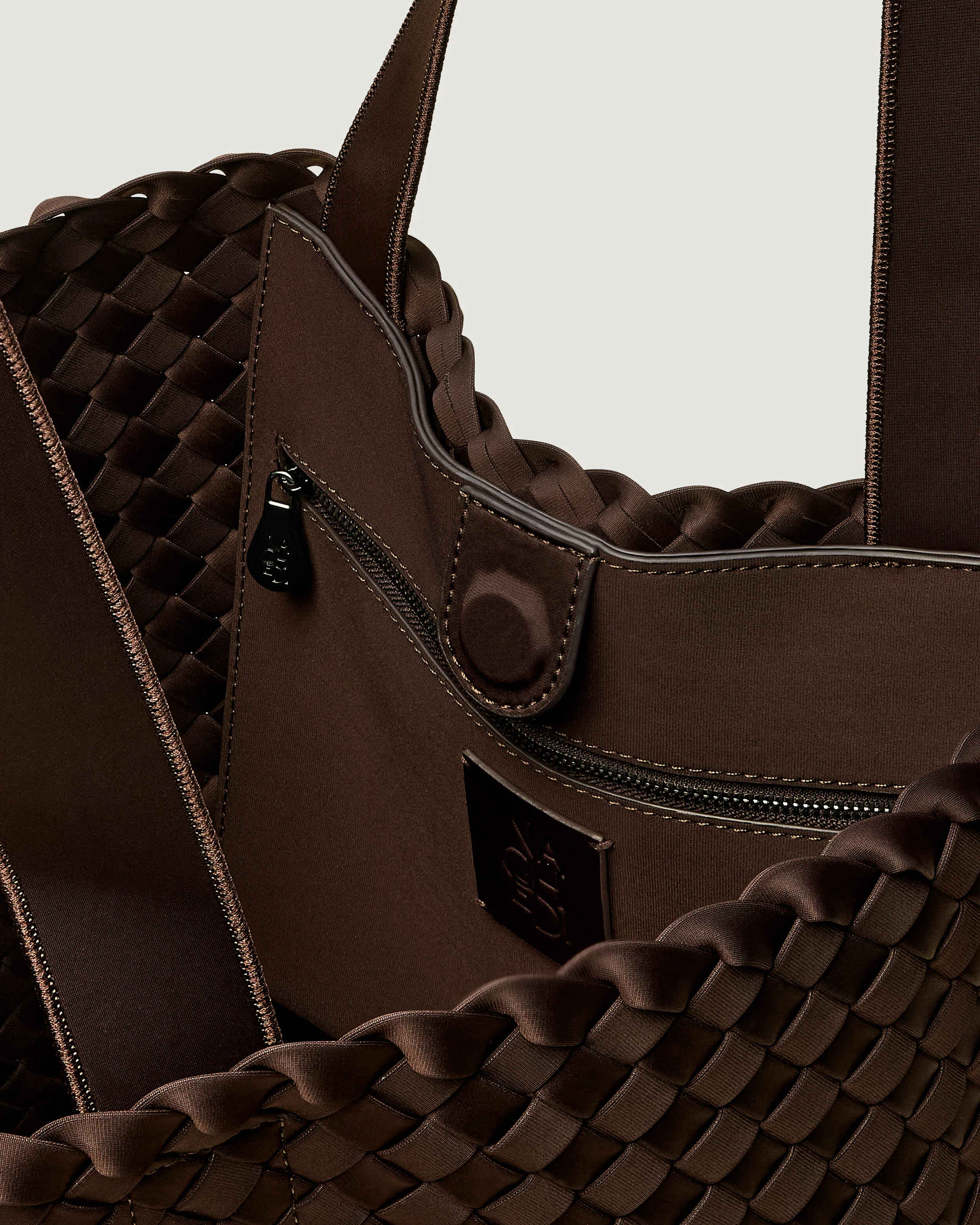 Como Shopper Tote | Chocolate - Image 2