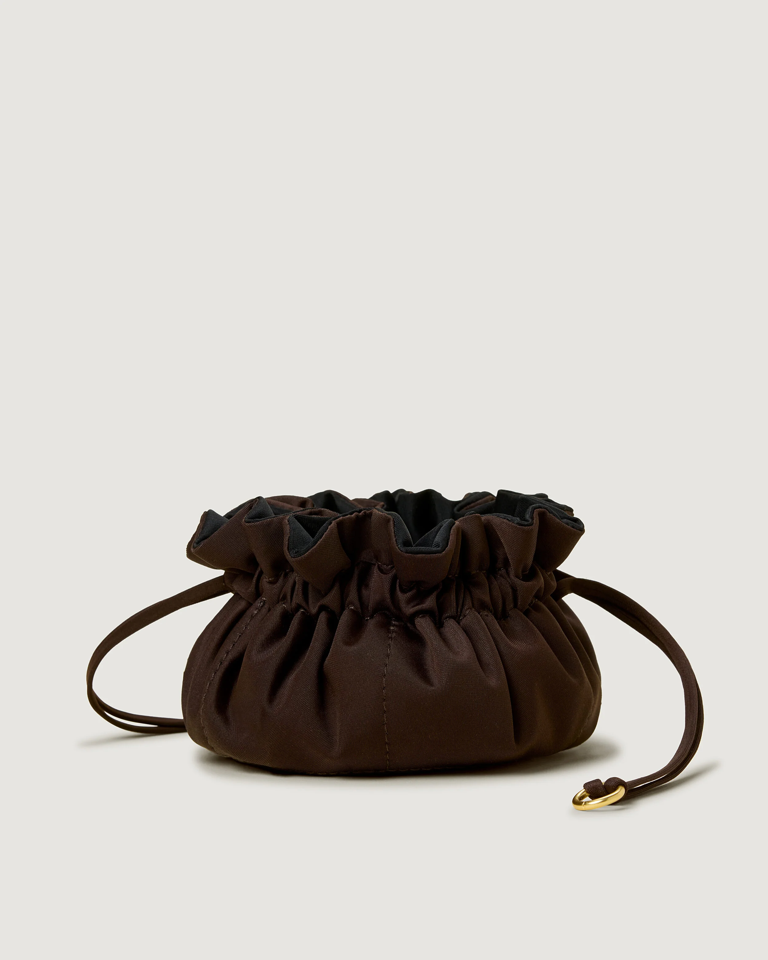 Lotus Petit Jewelry Pouch | Chocolate