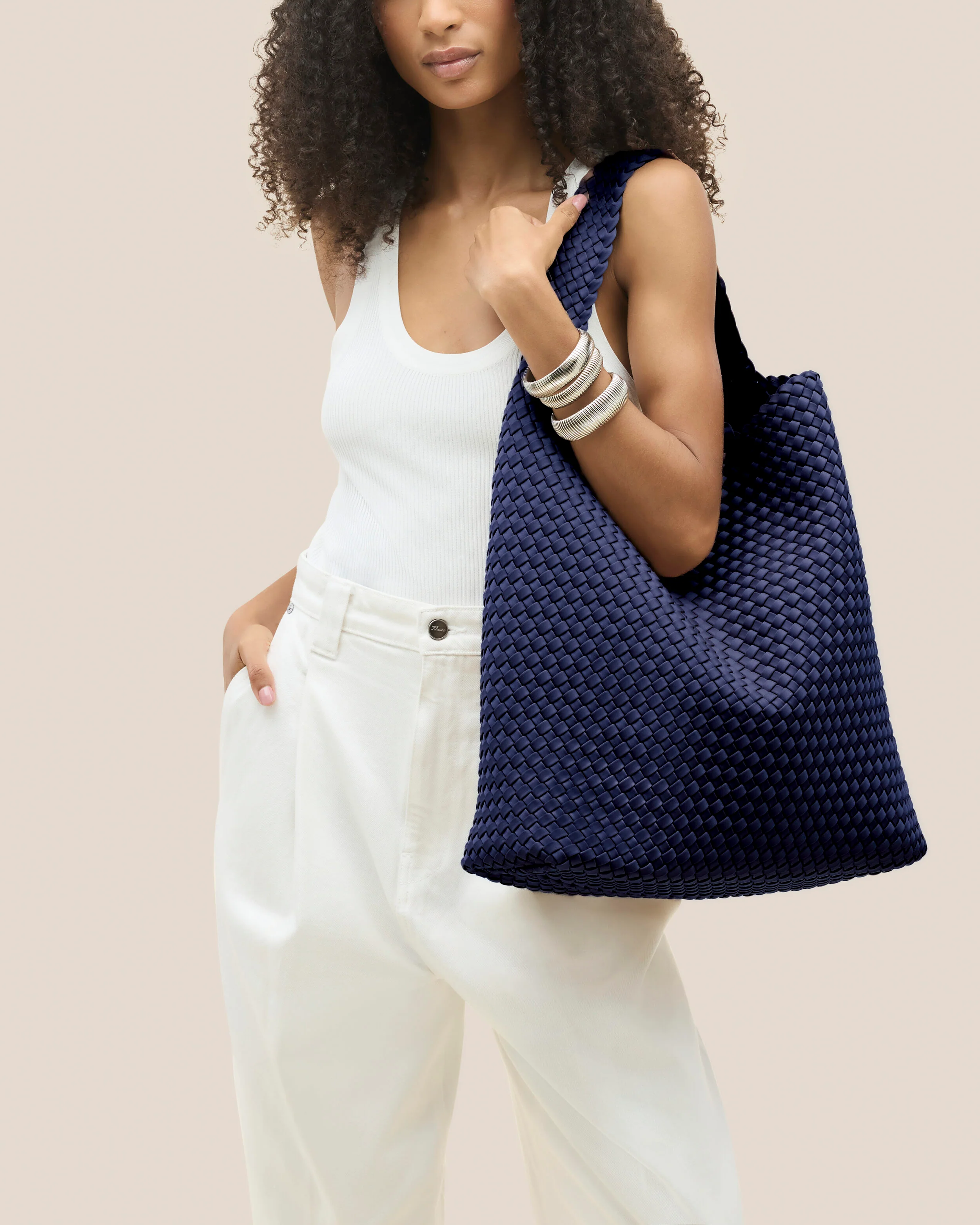 Nomad Large Hobo | Ink Blue - Image 5