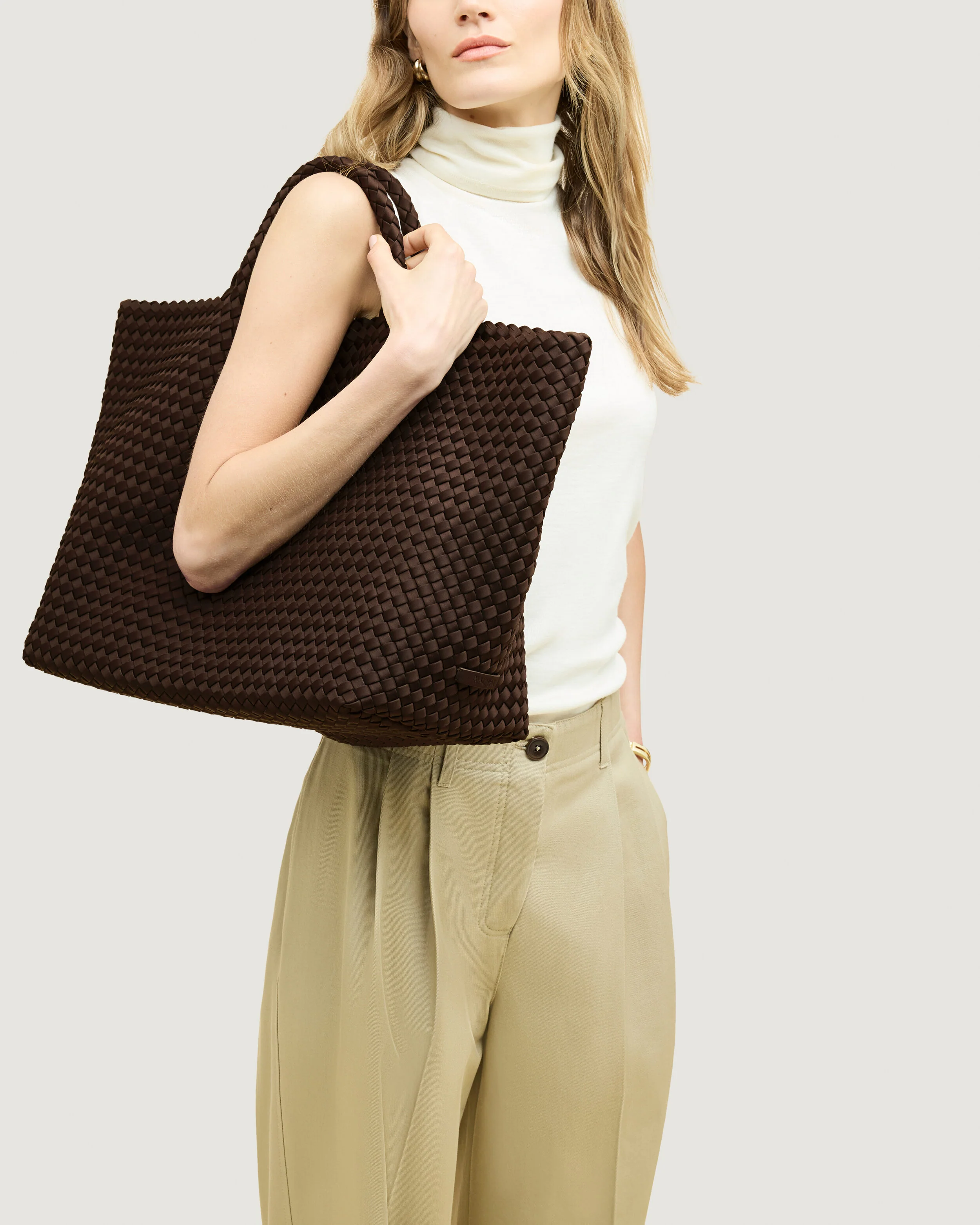 St. Barths Large Tote | Chocolate - Image 6
