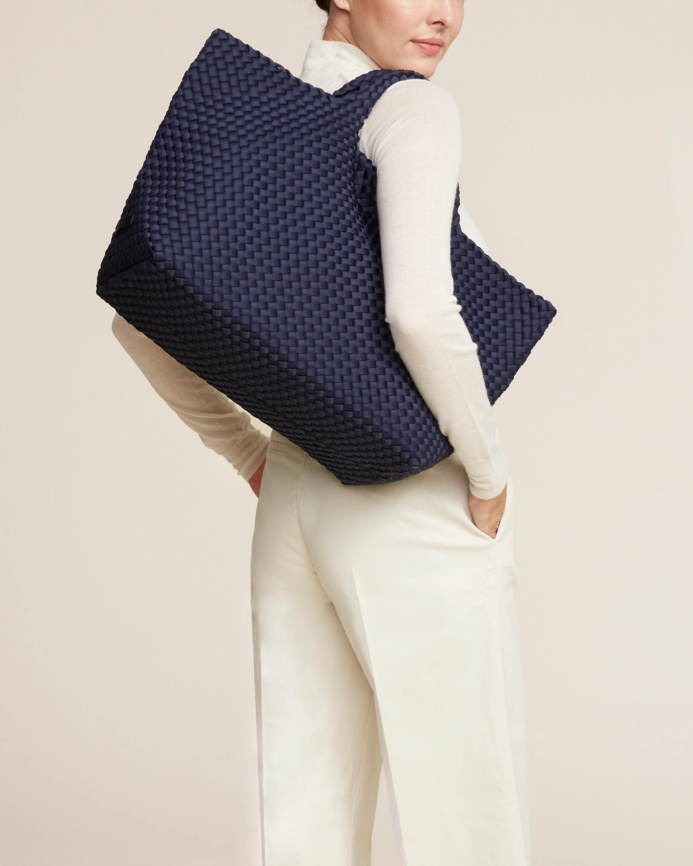 St. Barths Large Tote | Ink Blue - Image 6