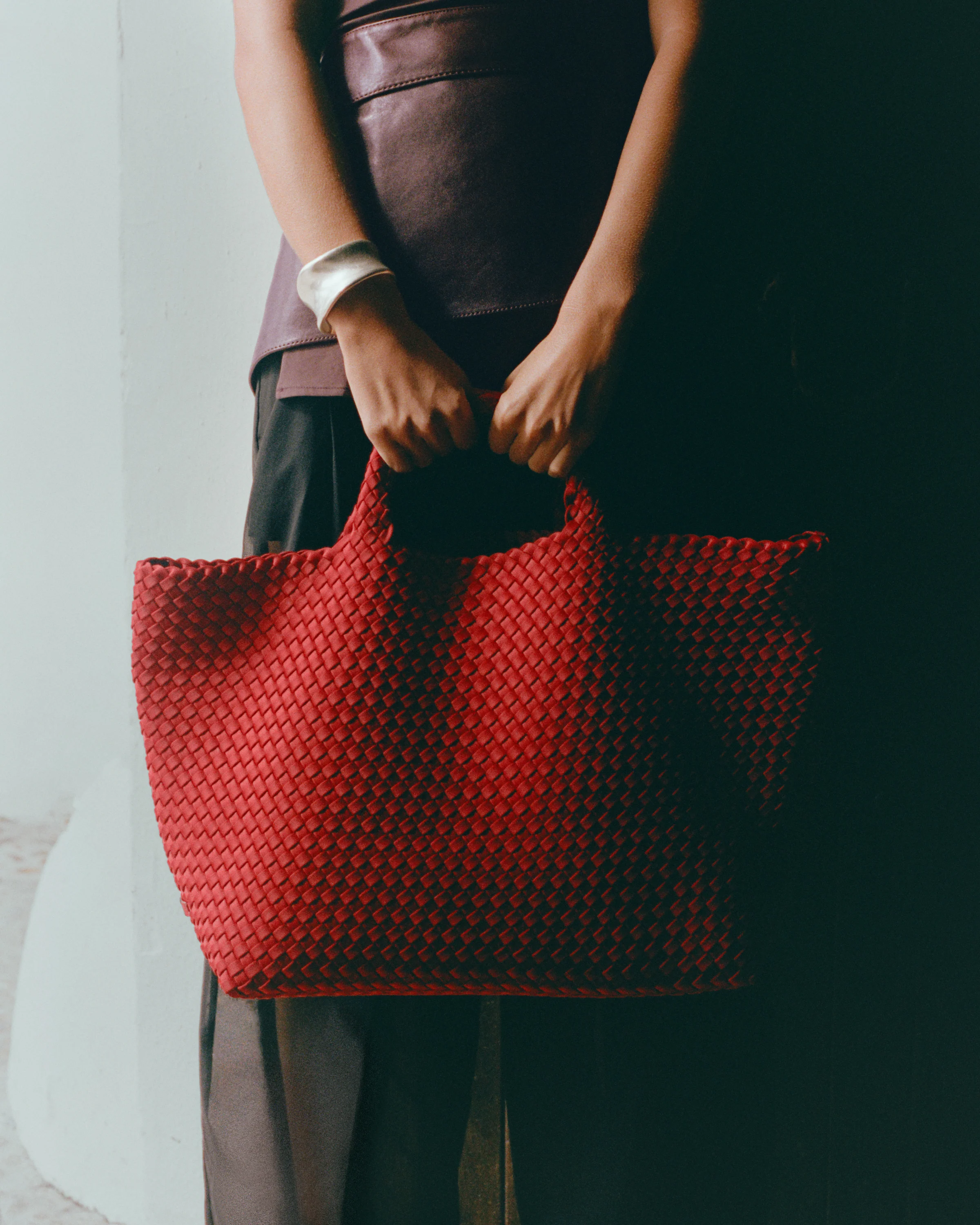 St. Barths Large Tote | Rosso - Image 4