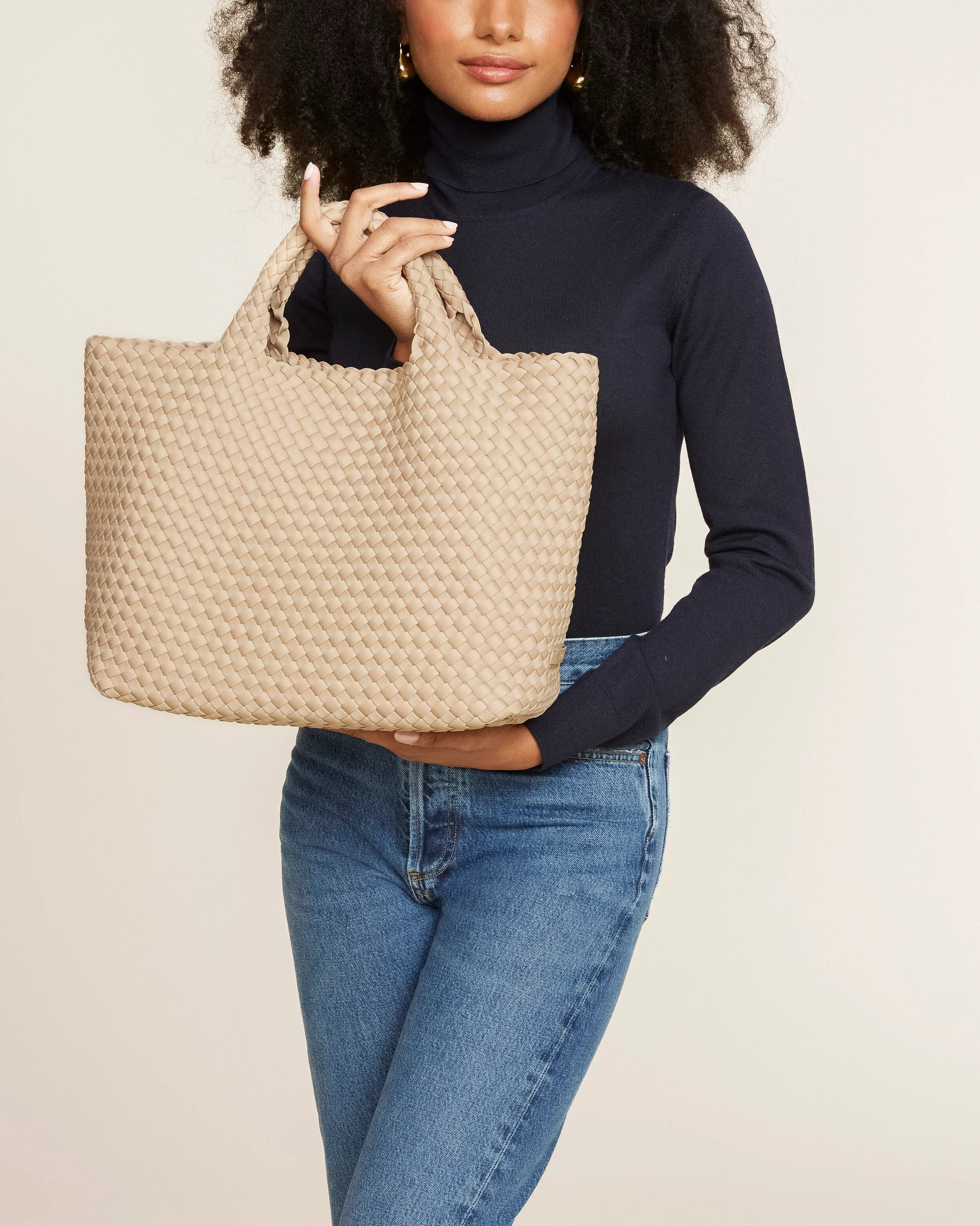 St. Barths Medium Tote | Camel - Image 5