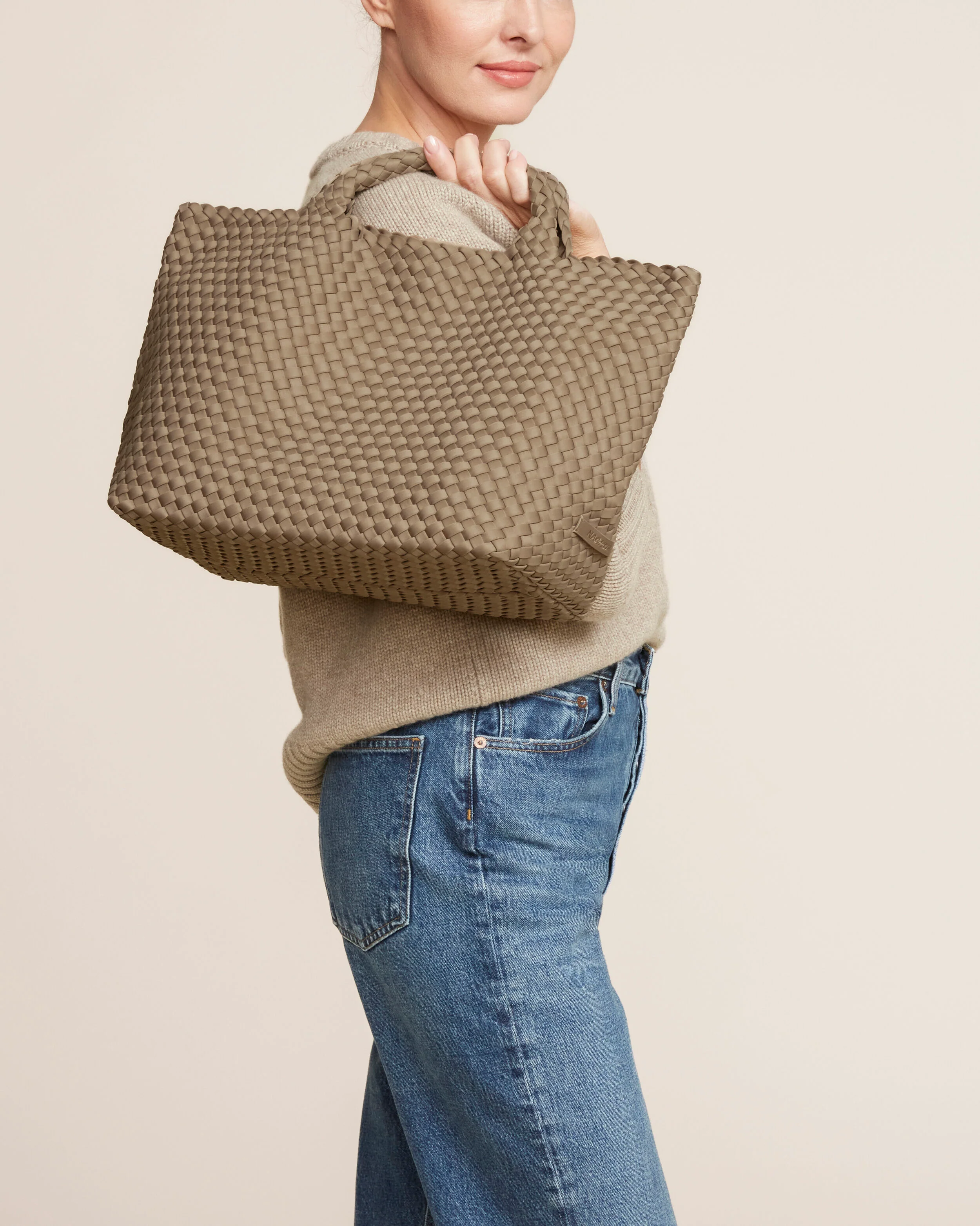 St. Barths Medium Tote | Cashmere - Image 5