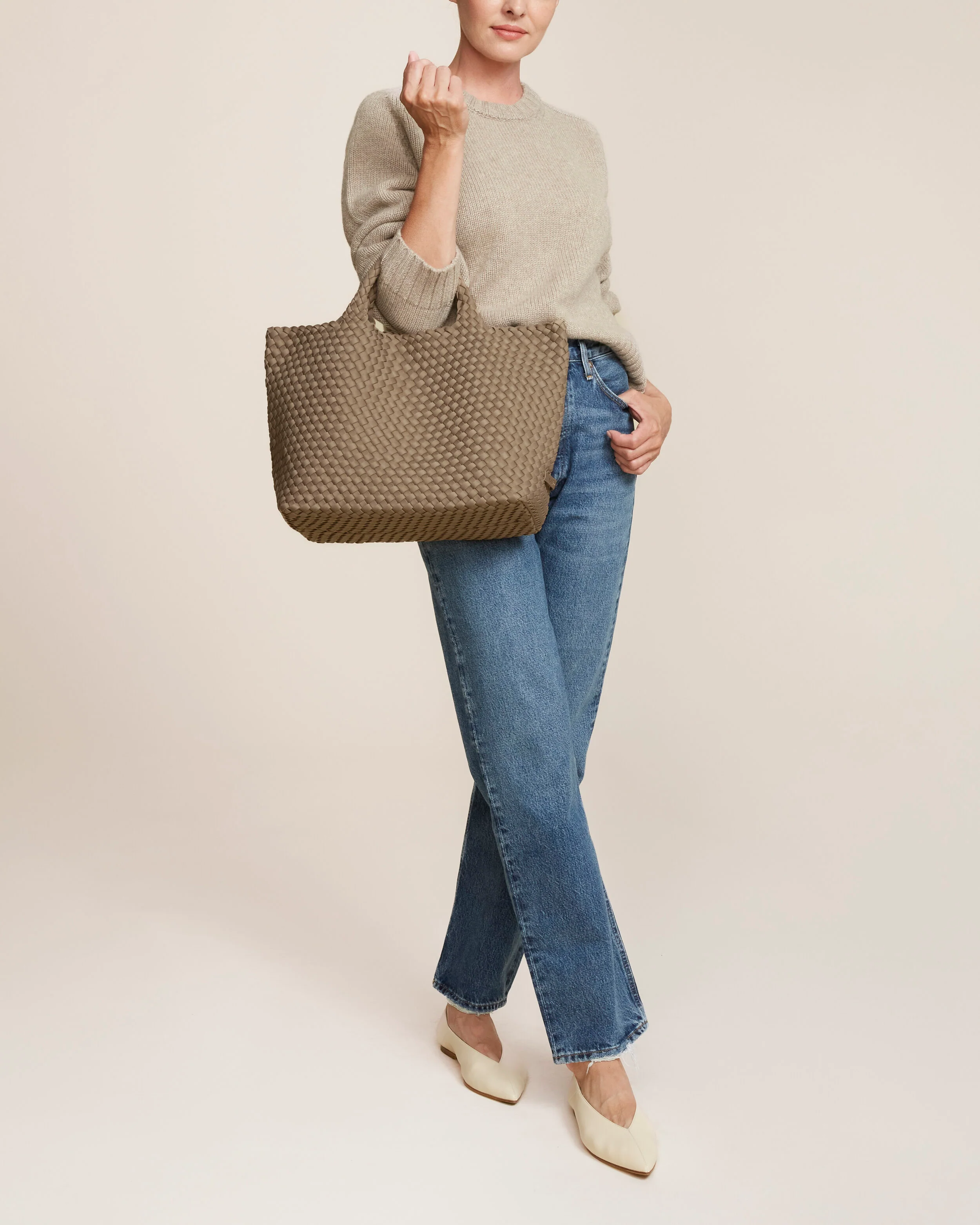 St. Barths Medium Tote | Cashmere - Image 6