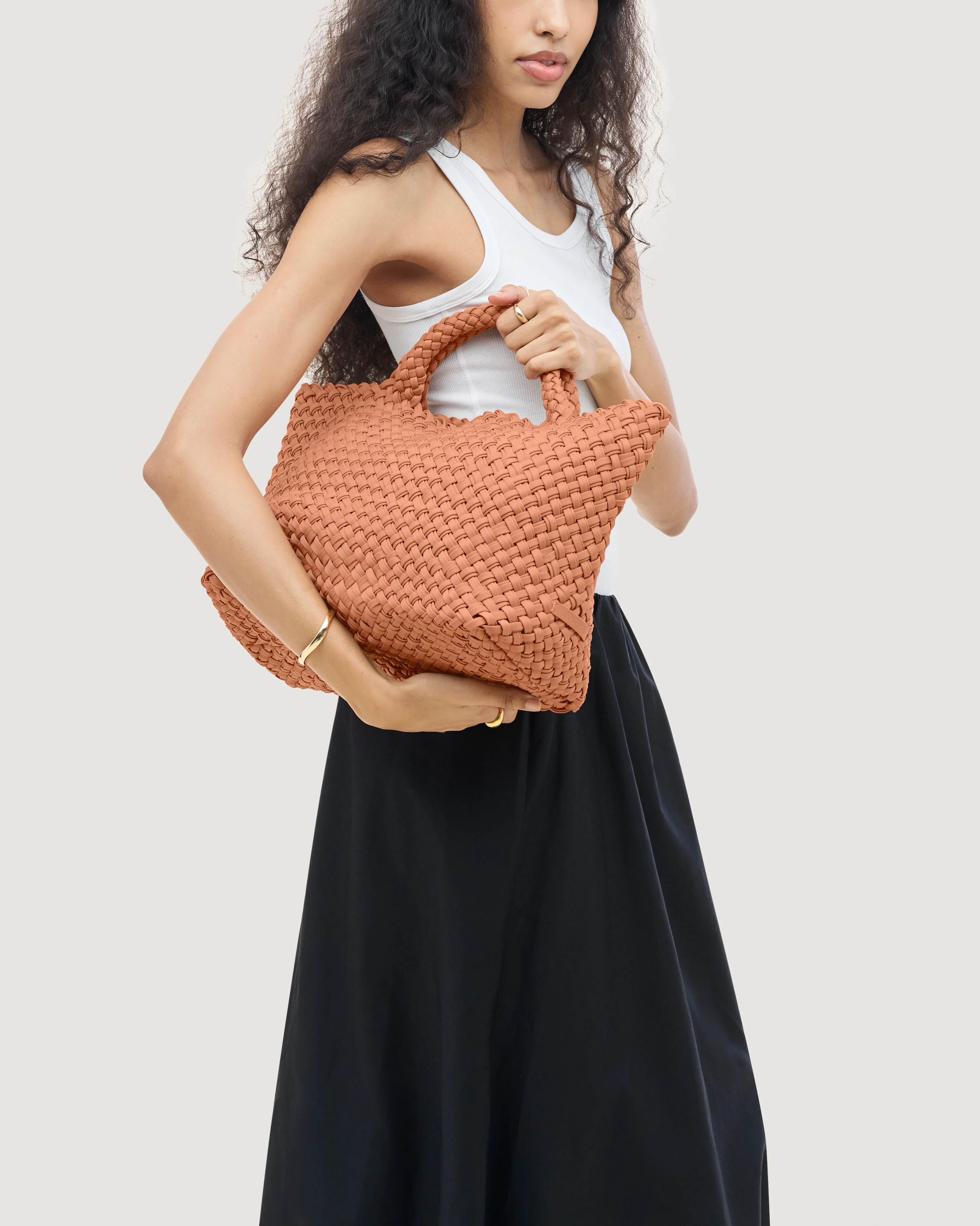St. Barths Medium Tote Double Weave | Etna - Image 5