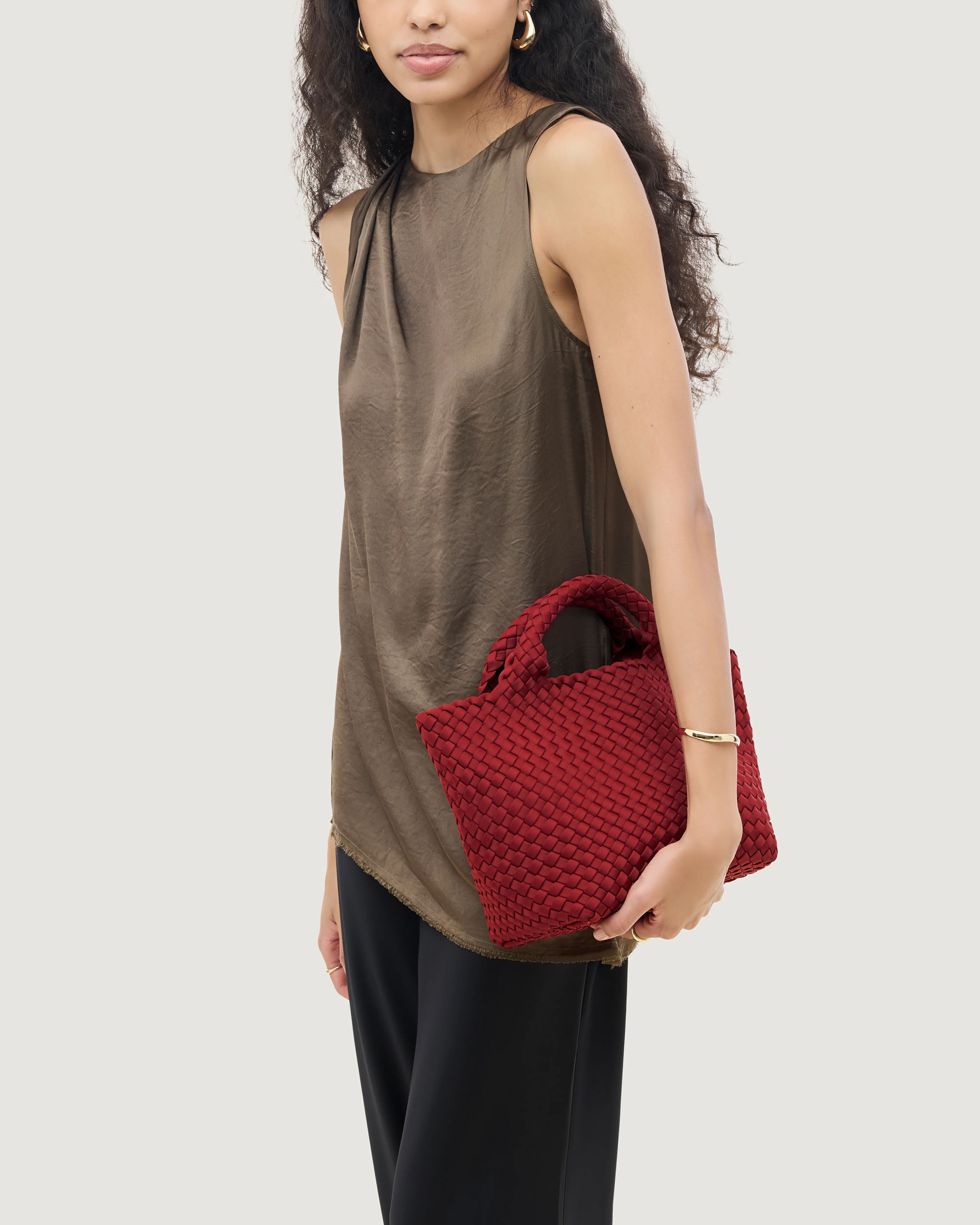 St. Barths Small Tote | Rosso - Image 5