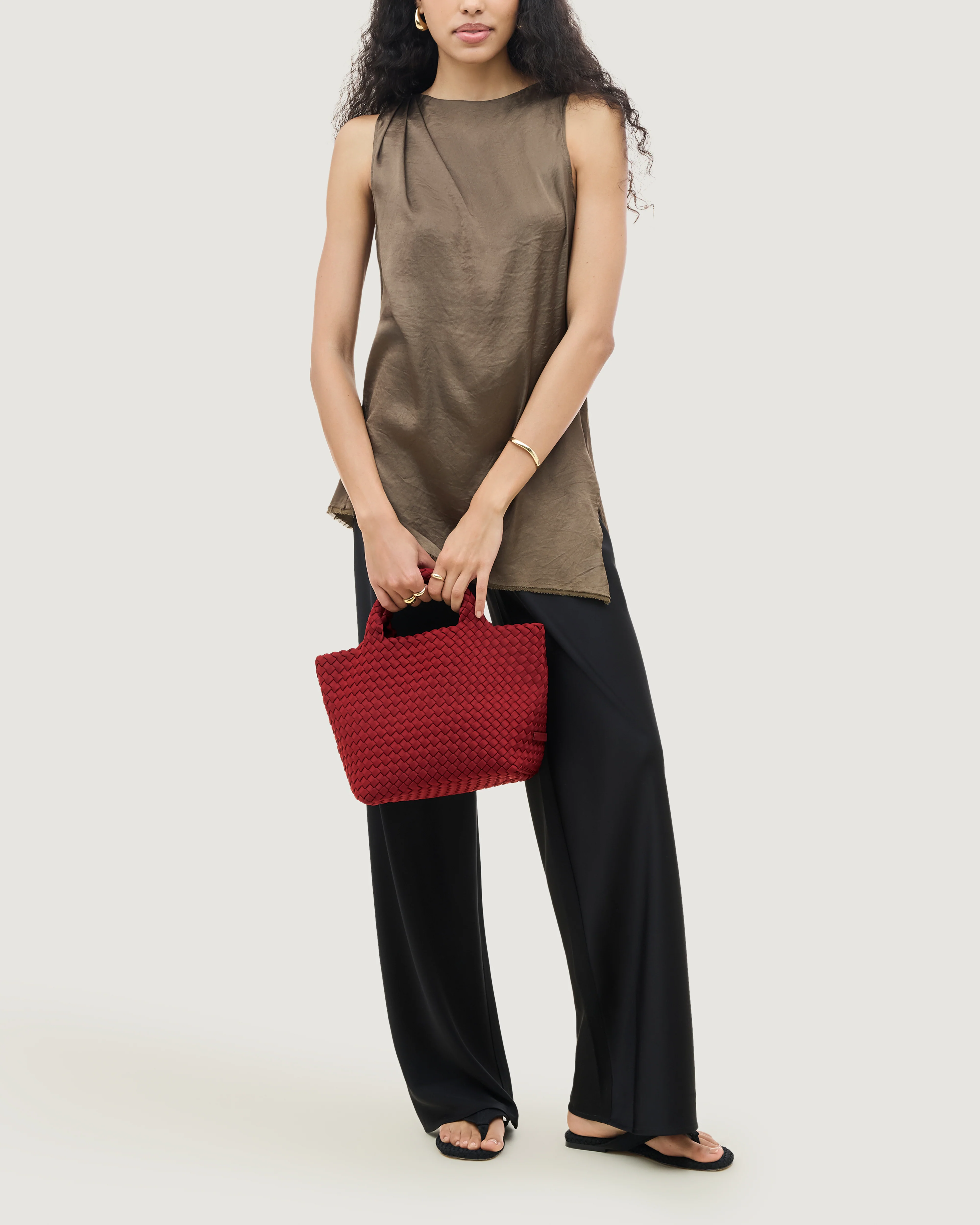 St. Barths Small Tote | Rosso - Image 6