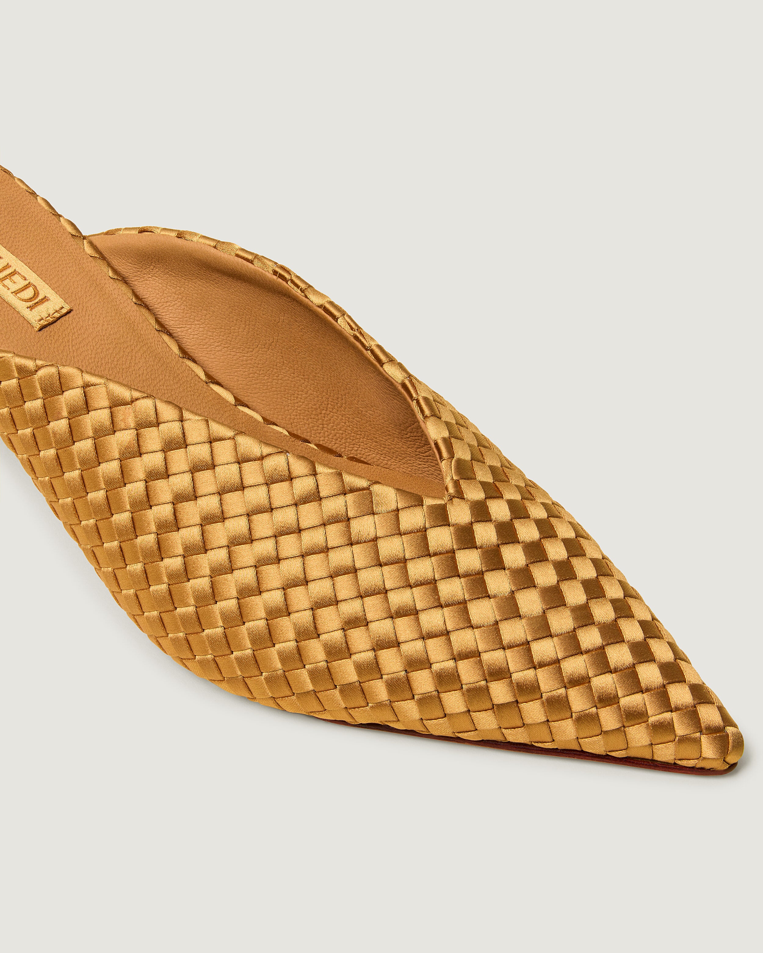 Strada Kitten Heel Satin | Ore - Image 2