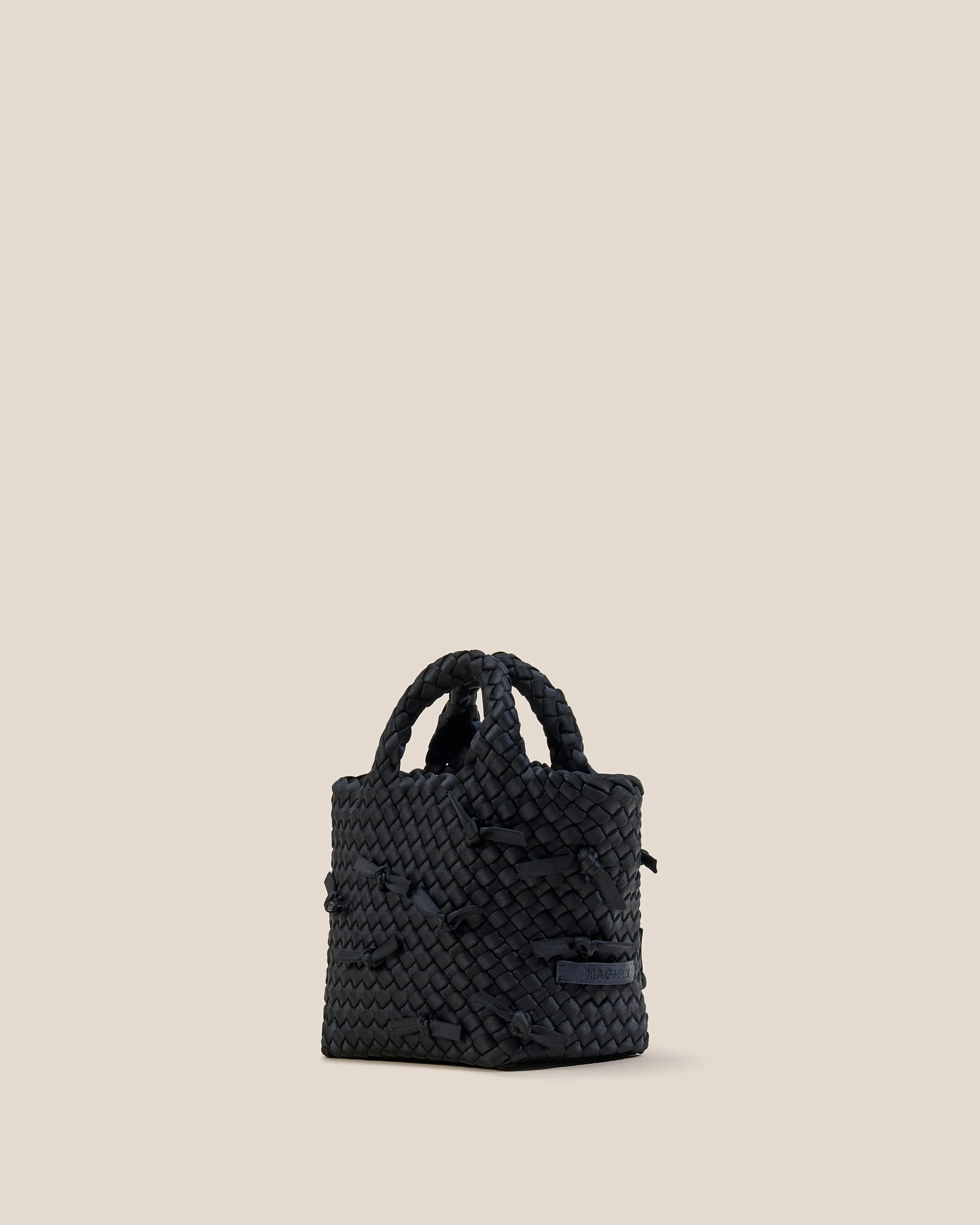 Waste Not St. Barths Petit Tote Knots | Onyx - Image 4